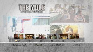 Bluray Menü "The Mule"